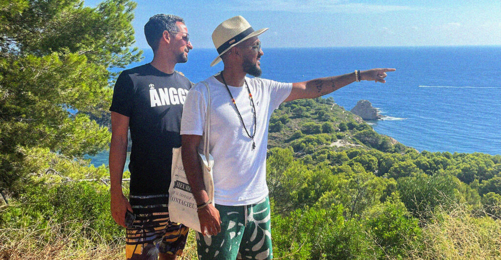 Alex et Sébastien, fondateurs de Lakaz Tropikal à l'île Maurice